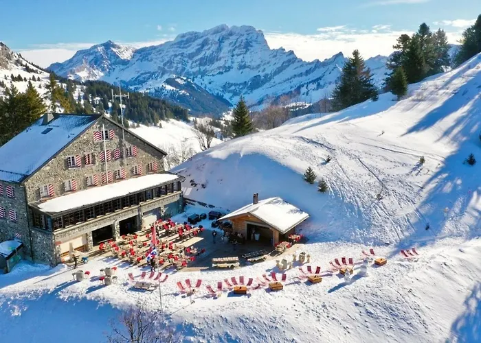 Maison De Montagne De Bretaye Accès Par Le Train Arrêt Bouquetin Hotel